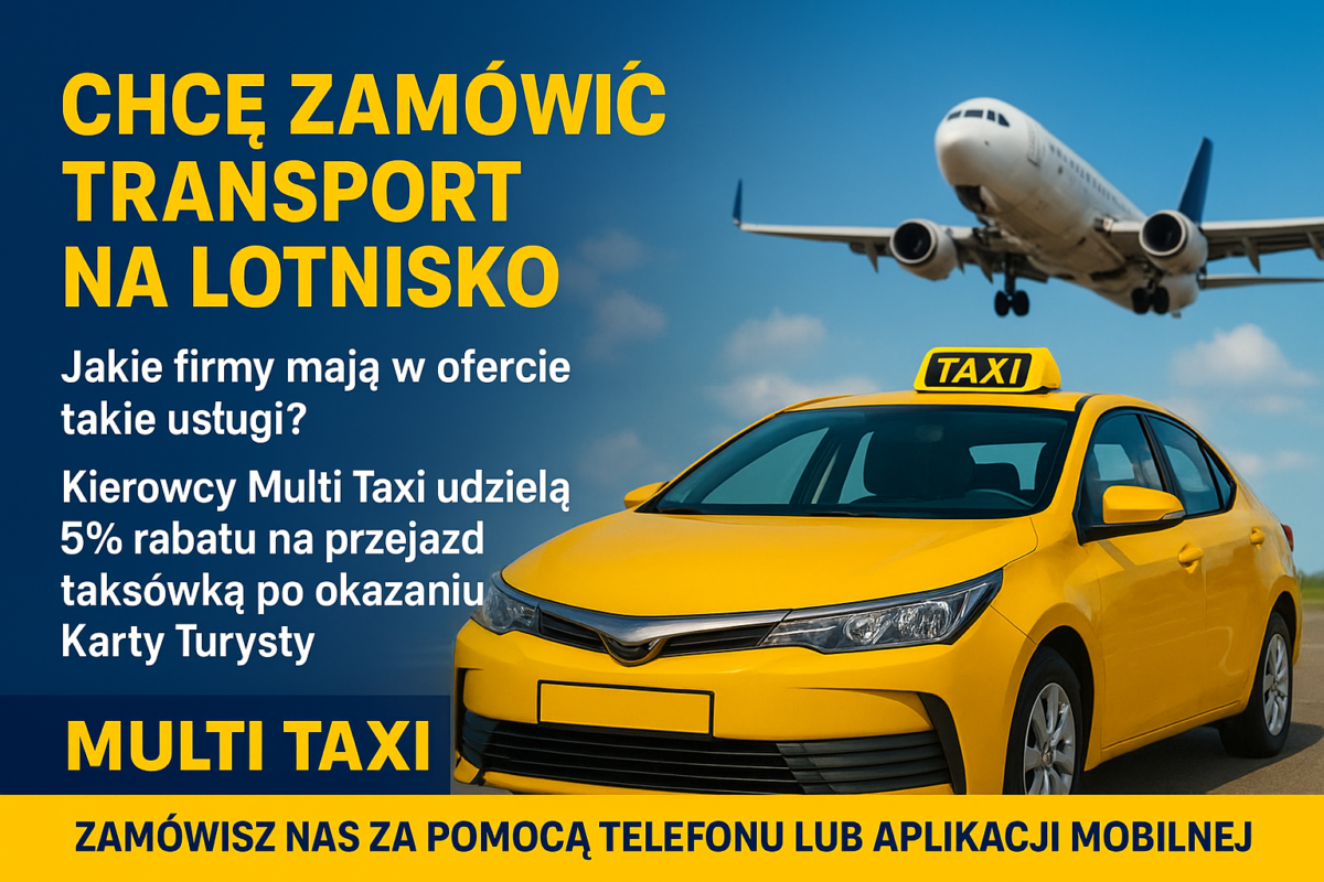 Chcę zamówić transport na lotnisko. Jakie firmy mają w ofercie takie usługi ?
